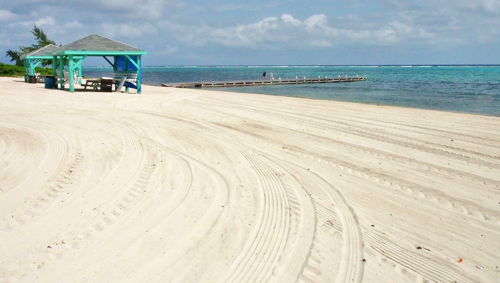 Пляж Seven Mile Beach Каймановы