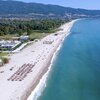 Greece, Asprovalta beach, aerial view