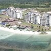 Panama, Playa Escondida beach, aerial view