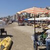 Albania, Durres beach, kayaks