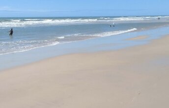 Brazil, Morro Branco beach