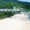 China, Taishan beach, aerial view