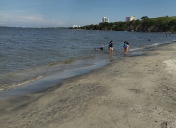 Colombia, Santa Marta, Playa Alcatraces beach