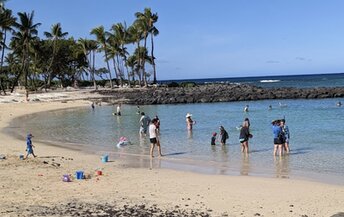 Hawaii, Pauoa Bay beach