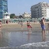 Italy, Veneto, Porto di Piave Vecchia beach, view from water