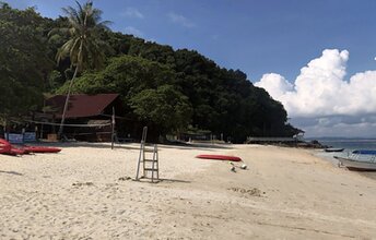 Malaysia, Kapas, Ombak beach