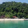 Malaysia, Kapas, Ombak beach, view from water