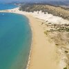 Northern Cyprus, Golden Beach, aerial view