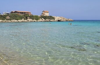 Northern Cyprus, Zafer Burnu beach