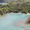 Panama, Playa Blanca beach, aerial view