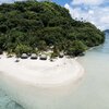 Samoa, Upolu, Namua beach, aerial view