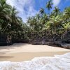 Sao Tome and Principe, Rolas, Battery Beach, view from water