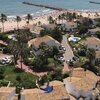 Spain, Valencia, El Puig beach, aerial view