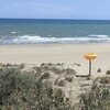 Spain, Valencia, Meliana beach, view from dune