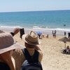 Tunisia, Al-Zawa beach, view from above