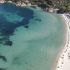 Turkey, Turan koy beach, aerial view