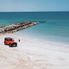 United Arab Emirates (UAE), Al Rams beach, breakwater