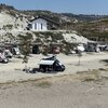 Albania, Plazhi-i-Bardhe beach, campsite