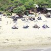 Albania, Spille beach, aerial view