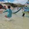 Brazil, Piscina dos Portugueses beach, clear water