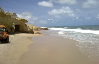 Brazil, Praia das Fontes beach