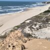 Brazil, Praia das Fontes beach, view from above