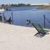 Brazil, Praia do Uruau beach, lake