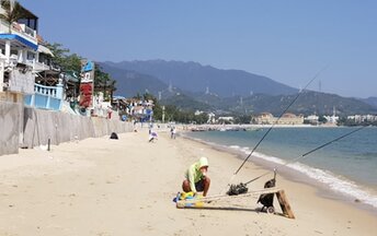 China, Shenzhen, Jiaochangwei beach