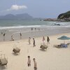 China, Shenzhen, Shagang beach, view from above