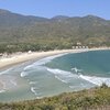 China, Shenzhen, Shagang beach, view from hill