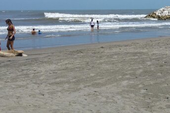 Colombia, Punta Roca beach