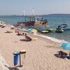 France, French Riviera, Plage du Midi beach