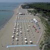 Italy, Veneto, Eraclea Mare beach, aerial view