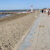 Italy, Veneto, Eraclea Mare beach, promenade