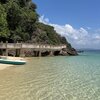 Malaysia, Kapas, Carruoz beach, bridge