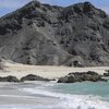 Oman, Madraka beach, hills