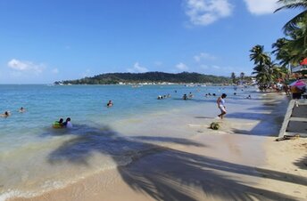 Panama, La Guaira beach