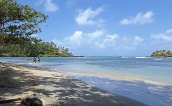 Panama, Playa Larga beach