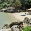 Philippines, Palawan, Sorex beach, boat