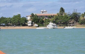 Rodrigues, Oasis Beach, view from water