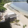 Samoa, Savaii, Satuiatua beach, view from above