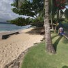 Sao Tome and Principe, Rolas, Praia Pesqueira beach, sunbeds