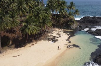 Sao Tome, Praia Piscina beach