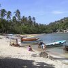 Thailand, Phangan, Haad Tien beach, boats