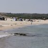 Tunisia, Shiri beach, view from water