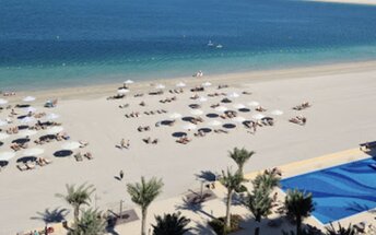 UAE, Dubai Islands beach