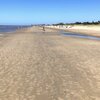 Uruguay, Playa Carrasco beach, low tide