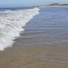 Uruguay, Playa Pinar beach, shallows