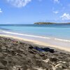 USVI, St. Croix, Chenay Bay beach, sand