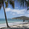 USVI, St. Croix, Teague Bay beach, cafe